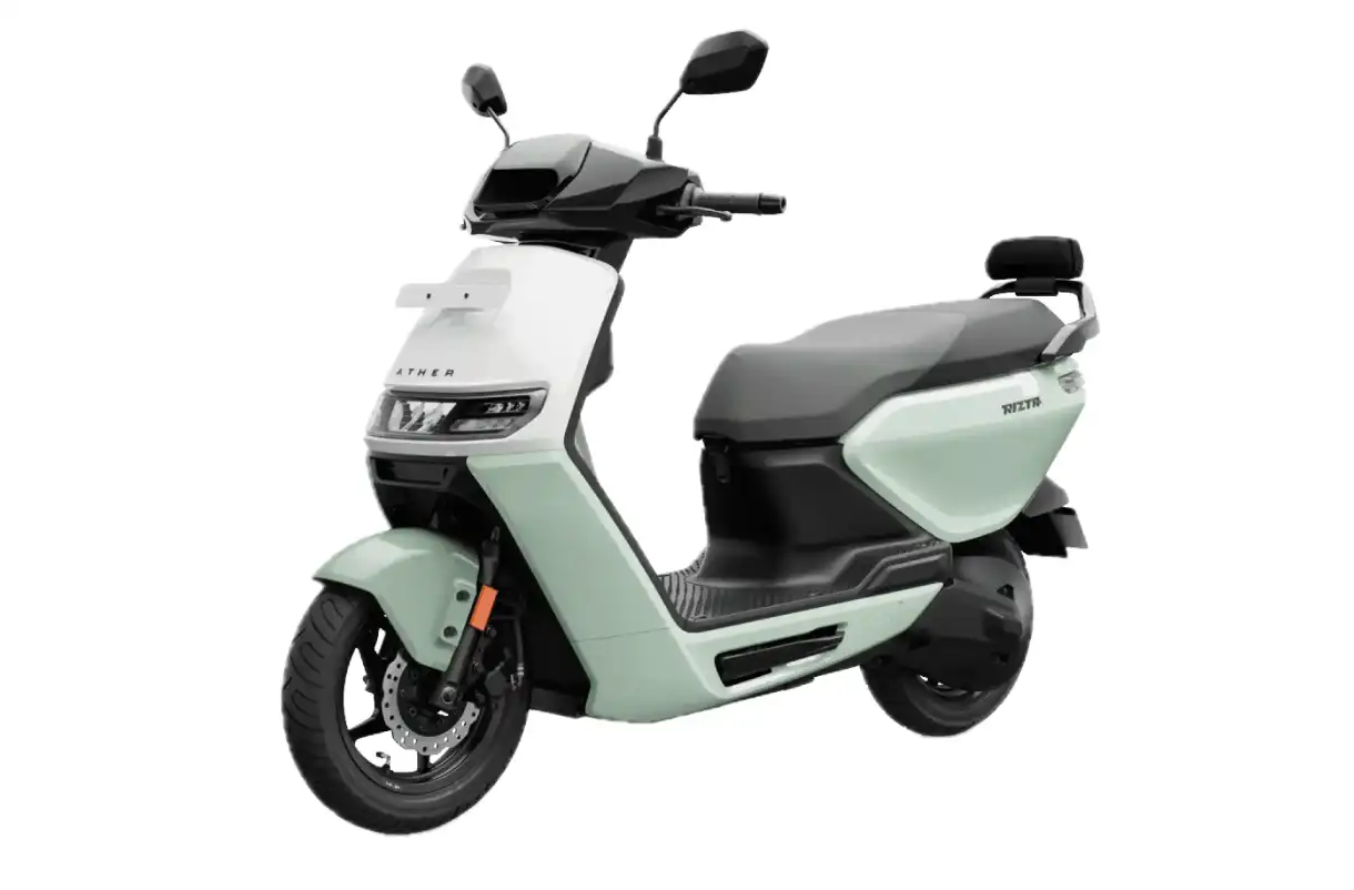 The Ather Rizta accelerates from 0 to 40 km/h in only 4.7 seconds, thanks to its efficient electric motor and optimized torque delivery that balances power with comfort.